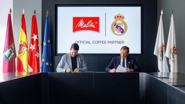 官方：皇马与好意思乐家已矣互助契约，后者成为俱乐部官方咖啡接济商