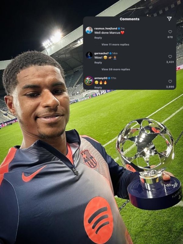 铁哥们！拉什福德双响，B费、安东尼、霍伊伦、桑乔、加纳乔咋舌